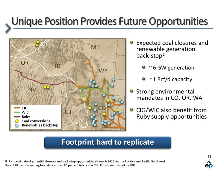 Q2 2011 EARNINGS CALL – El Paso Pipeline Partners, L.P. – slide 12