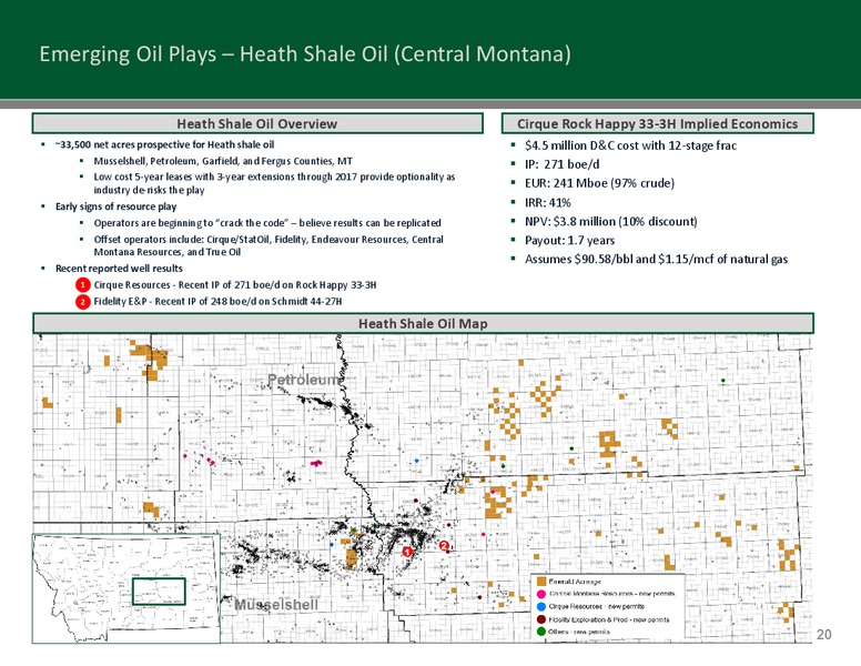 19TH ANNUAL IPAA OGIS NEW YORK SYMPOSIUM – Emerald Oil Inc – slide 19