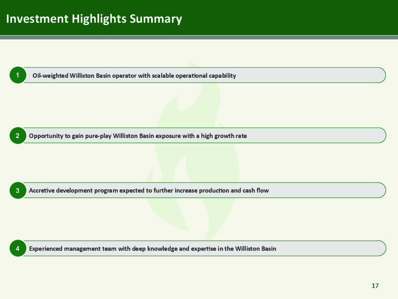 INVESTOR PRESENTATION – Emerald Oil Inc – slide 16