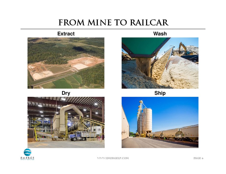 INVESTOR PRESENTATION – Emerge Energy Services Lp – slide 5
