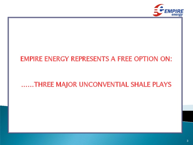 ANNUAL GENERAL MEETING – Empire Energy Ep – slide 3