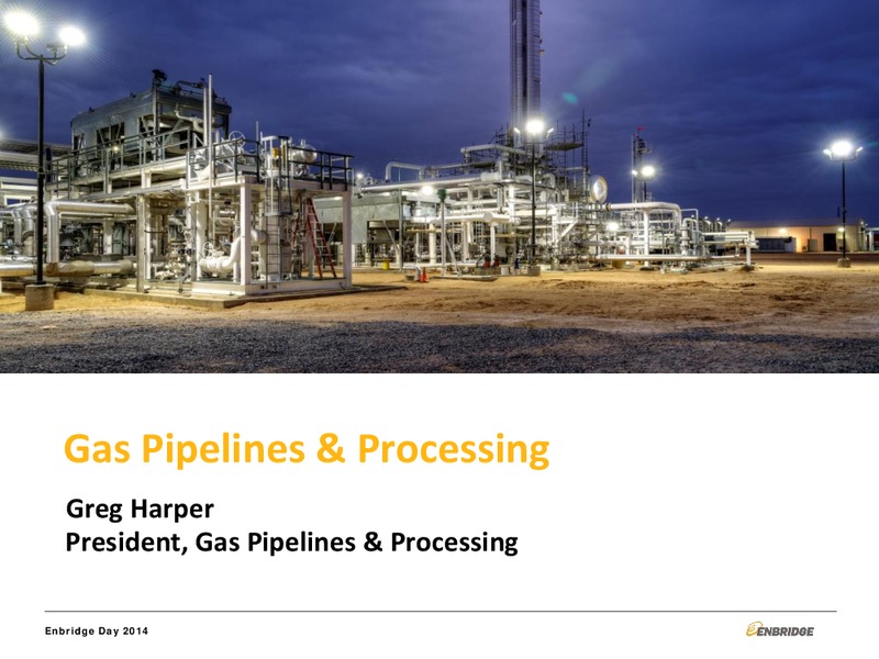 Gas Pipelines And Processing – Enbridge Energy Management Llc – slide 1