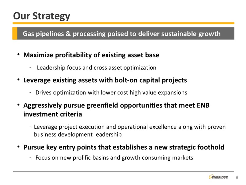Gas Pipelines And Processing – Enbridge Energy Management Llc – slide 8