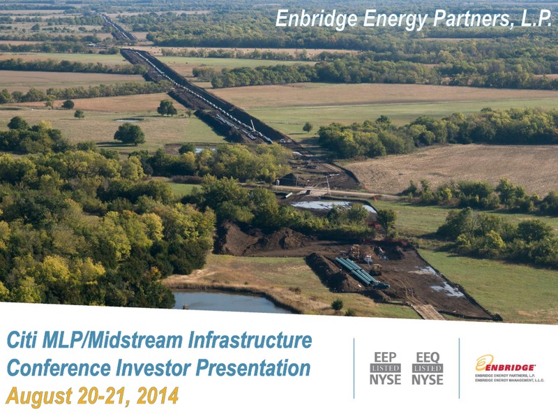 Citi MLP Midstream Infrastructure Conference – Enbridge Energy Partners Lp – slide 1