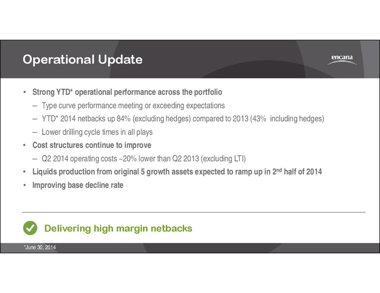 PETERS & CO LIMITED ENERGY CONFERENCE – Encana Corp – slide 7