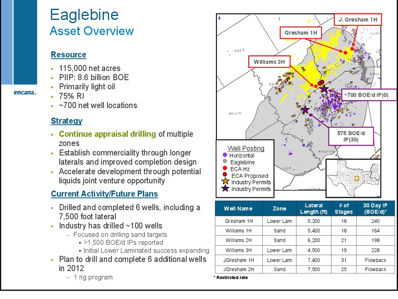 DECEMBER 2012 INVESTOR DAY – Encana Corp – slide 7