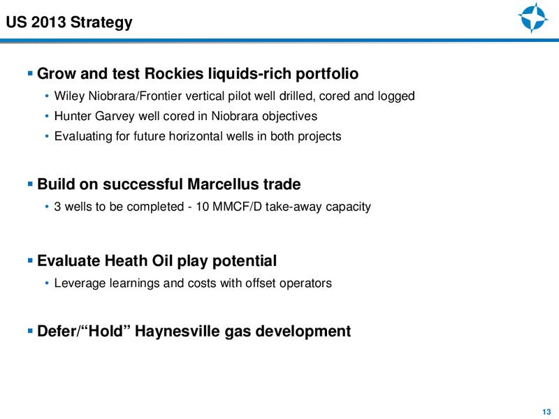 Investor Presentation – Endeavour International Corp – slide 12