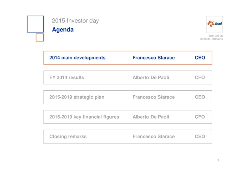 INVESTOR DAY – Enel – slide 2