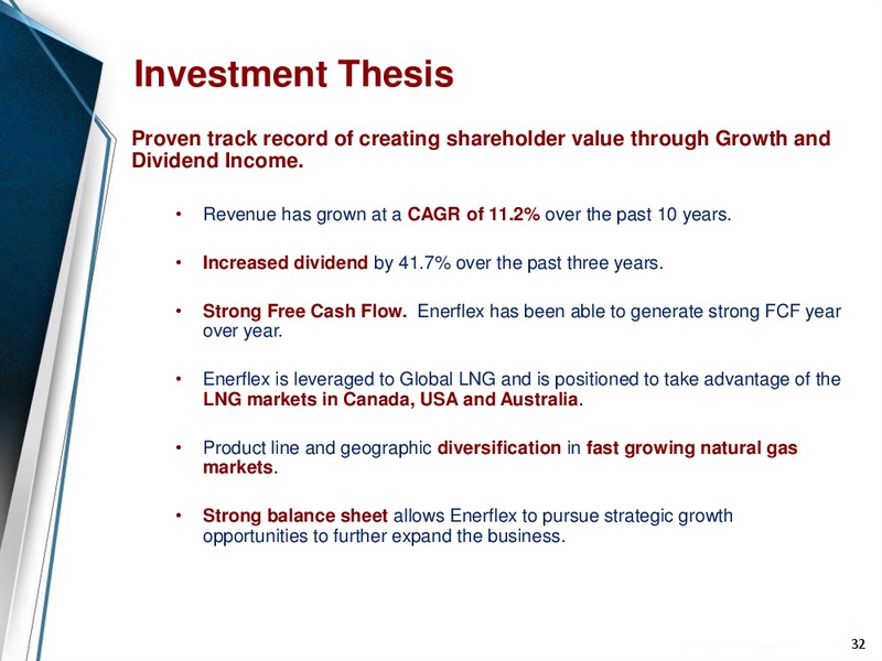 Company Overview – Enerflex Ltd. – slide 31