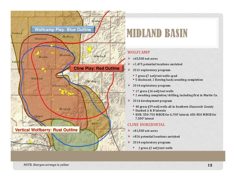 Investor Presentation – Energen Corp. – slide 11