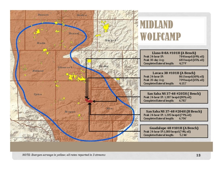 Investor Presentation – Energen Corp. – slide 12