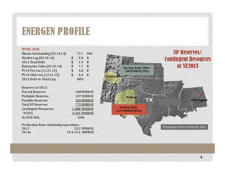 Howard Weil Energy Conference – Energen Corp. – slide 3