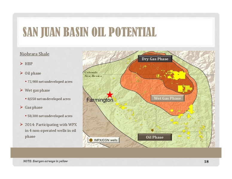 UBS Global Oil and Gas Conference – Energen Corp. – slide 18