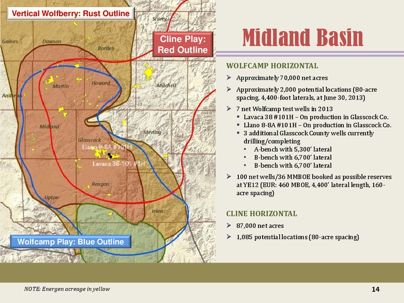 Drilling the Permian Basin – Energen Corp. – slide 13