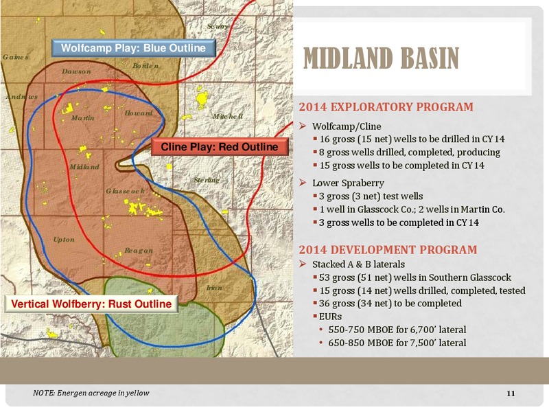 Mancos Oil Play Emerging in San Juan Basin Howard Weil – Energen Corp. – slide 11