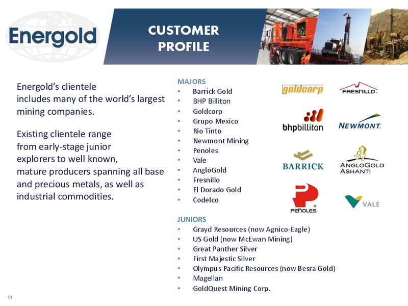 CORPORATE PRESENTATION – Energold Drilling Corporation – slide 10
