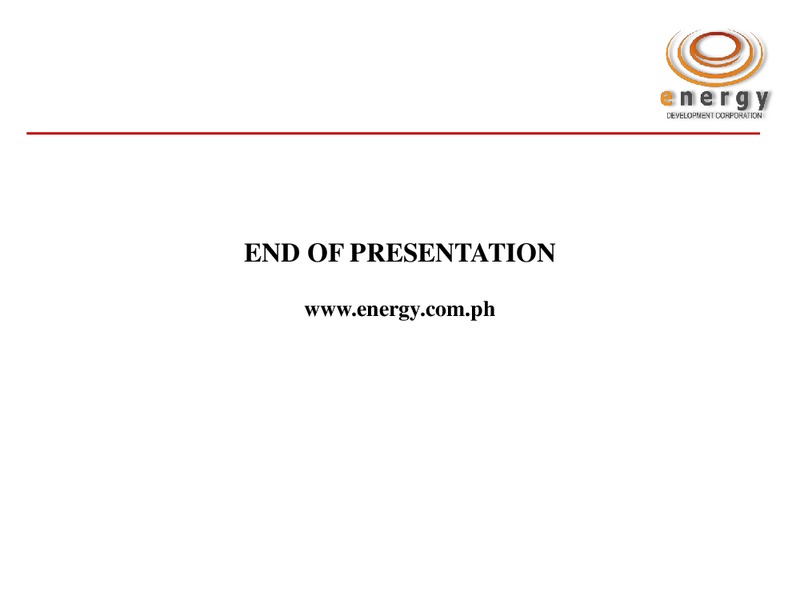 Earnings Call on YTD 3Q 2014 Financial and Operating Results – Energy Development Corp. – slide 18