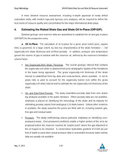 UPDATE – EIA – slide 57