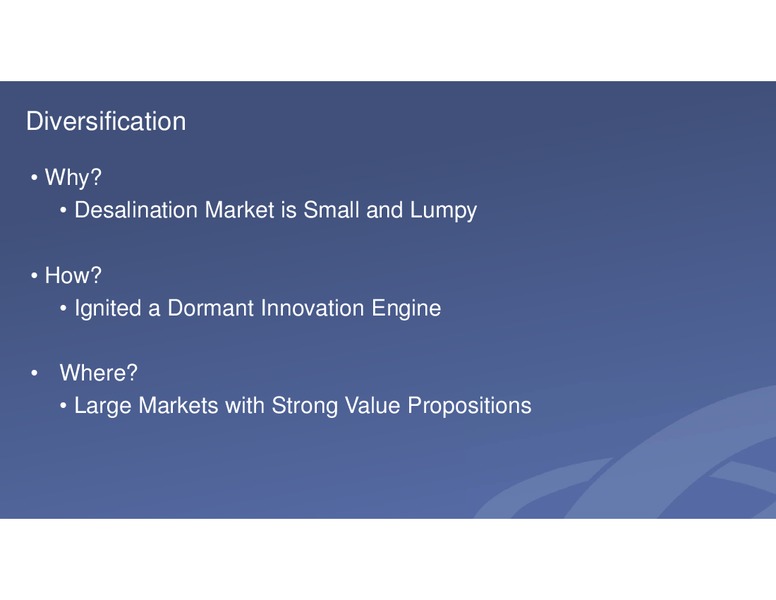 INVESTOR DAY – Energy Recovery – slide 10