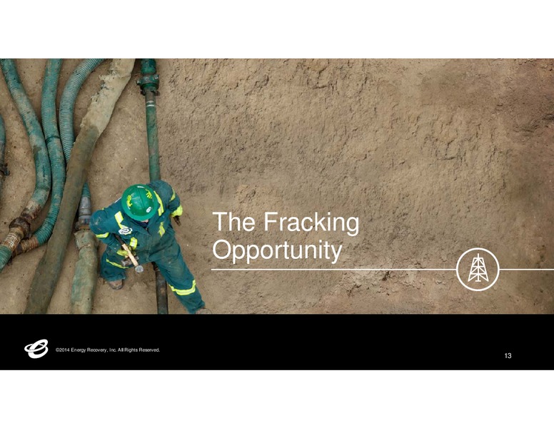 INVESTOR DAY – Energy Recovery – slide 12