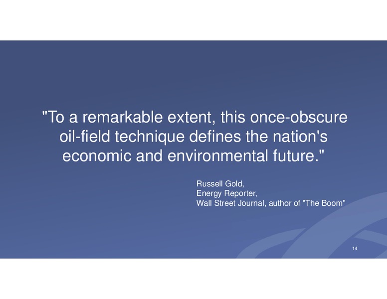 INVESTOR DAY – Energy Recovery – slide 13
