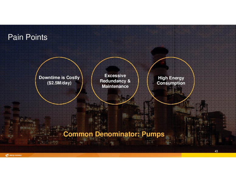 INVESTOR DAY – Energy Recovery – slide 42