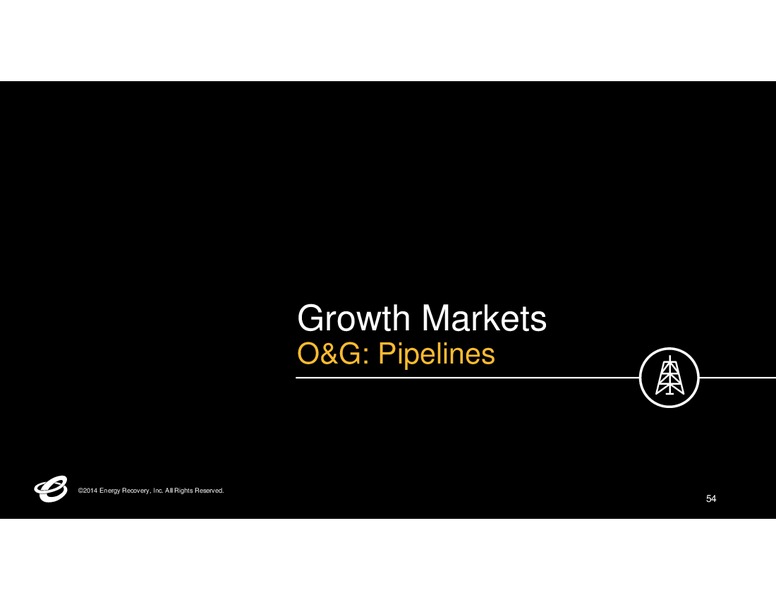 INVESTOR DAY – Energy Recovery – slide 53