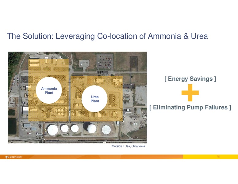 INVESTOR DAY – Energy Recovery – slide 75