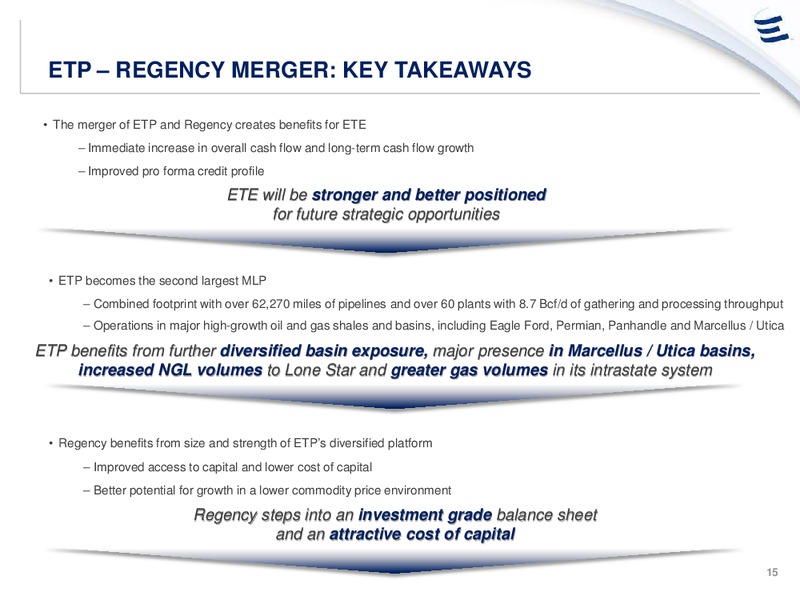 Credit Suisse 20th Annual Energy Summit – Energy Transfer – slide 14