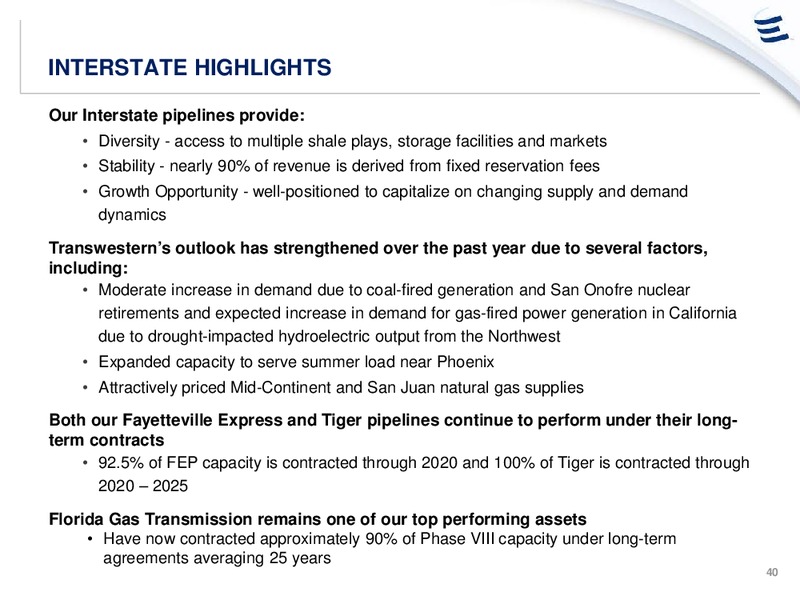 ANALYST DAY PRESENTATION – Energy Transfer – slide 39