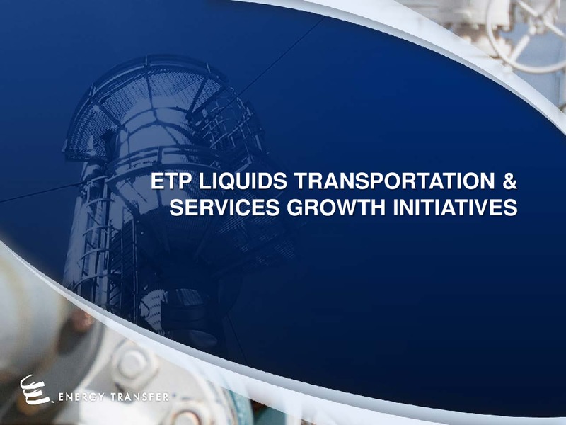 NOVEMBER 2014 ANALYST DAY PRESENTATION – Energy Transfer – slide 31