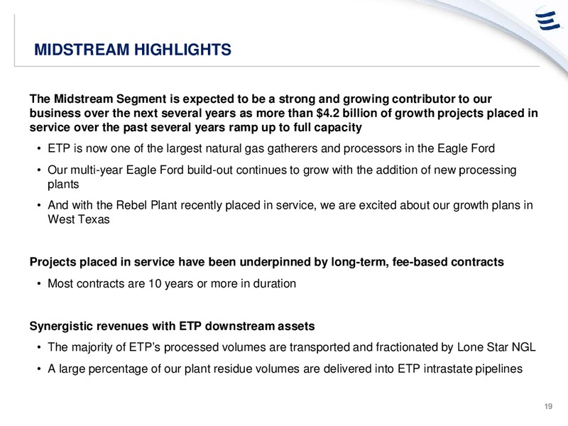 NOVEMBER 2014 INVESTOR PRESENTATION – Energy Transfer – slide 18