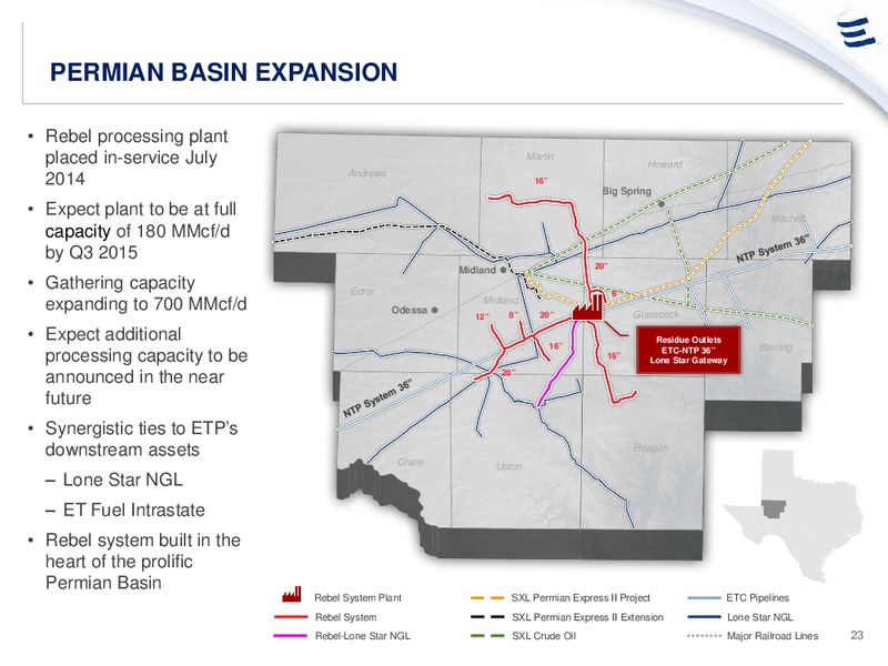 NOVEMBER 2014 INVESTOR PRESENTATION – Energy Transfer – slide 22