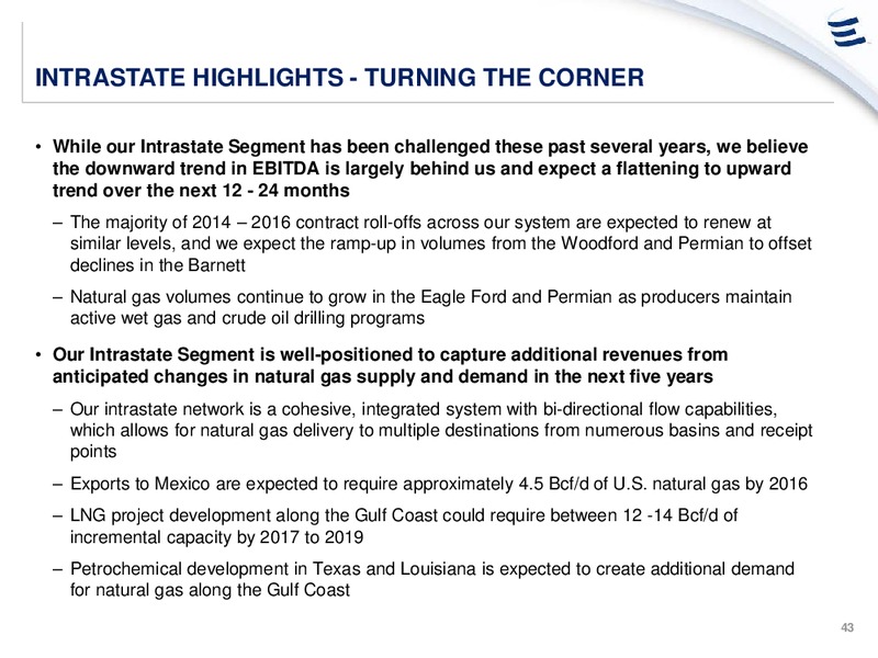 NOVEMBER 2014 INVESTOR PRESENTATION – Energy Transfer – slide 42