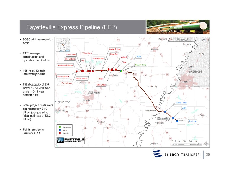 Wells Fargo Securities 10th Annual Pipeline – Energy Transfer – slide 27