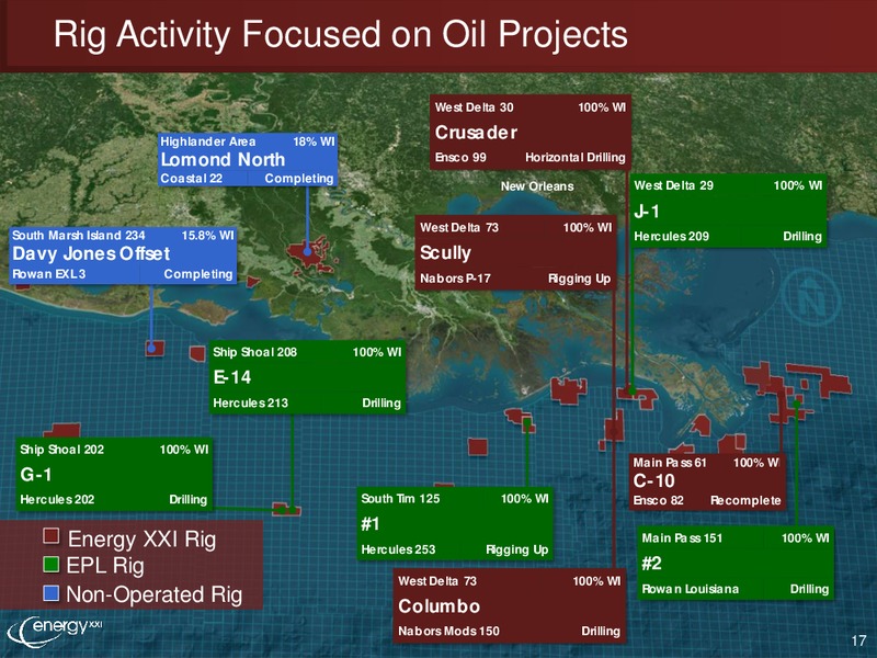 IPAA OGIS – Energy XXI Gulf Coast, Inc – slide 16