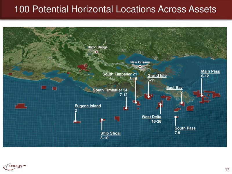 EnerCom Oil and Gas Conference – Energy XXI Gulf Coast, Inc – slide 16
