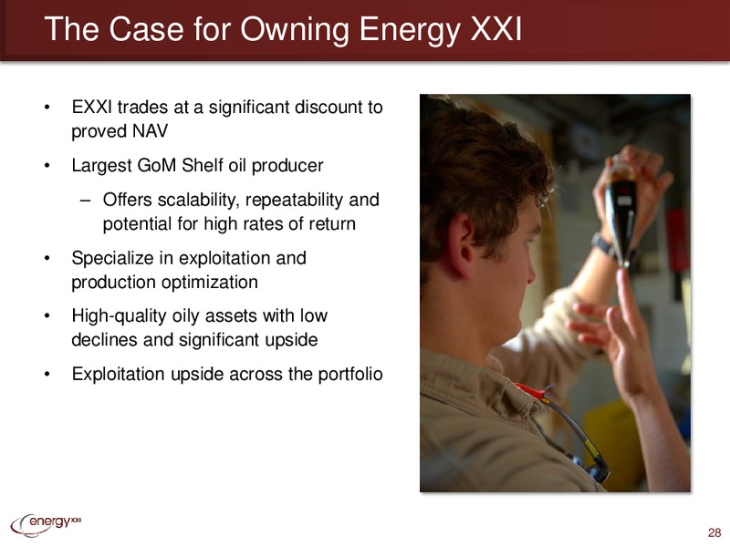 EnerCom Oil and Gas Conference – Energy XXI Gulf Coast, Inc – slide 27