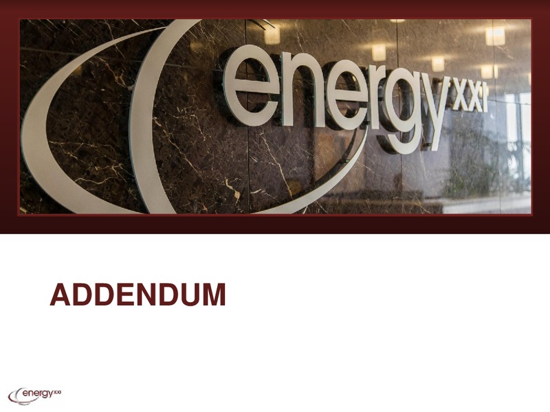IPAA OGIS Conference – Energy XXI Gulf Coast, Inc – slide 26