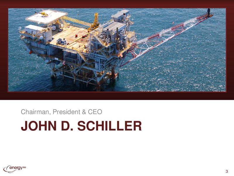 2Q 2015 Earnings Conference Call – Energy XXI Gulf Coast, Inc – slide 2