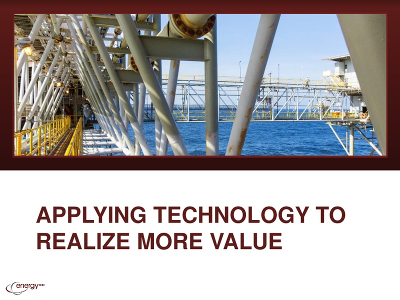 Barclays CEO Energy Power Conference – Energy XXI Gulf Coast, Inc – slide 14