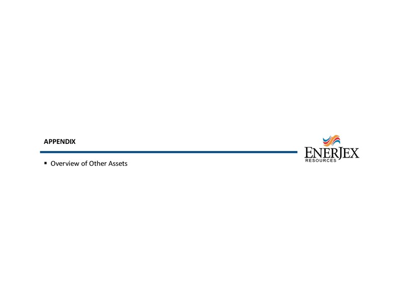 Investor Presentation – Enerjex Resources, Inc. – slide 20