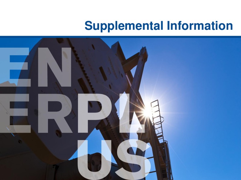 Investor Update – Enerplus Corp – slide 39