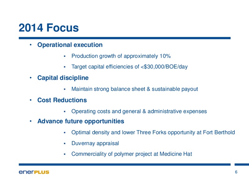 Annual General Meeting – Enerplus Corp – slide 6