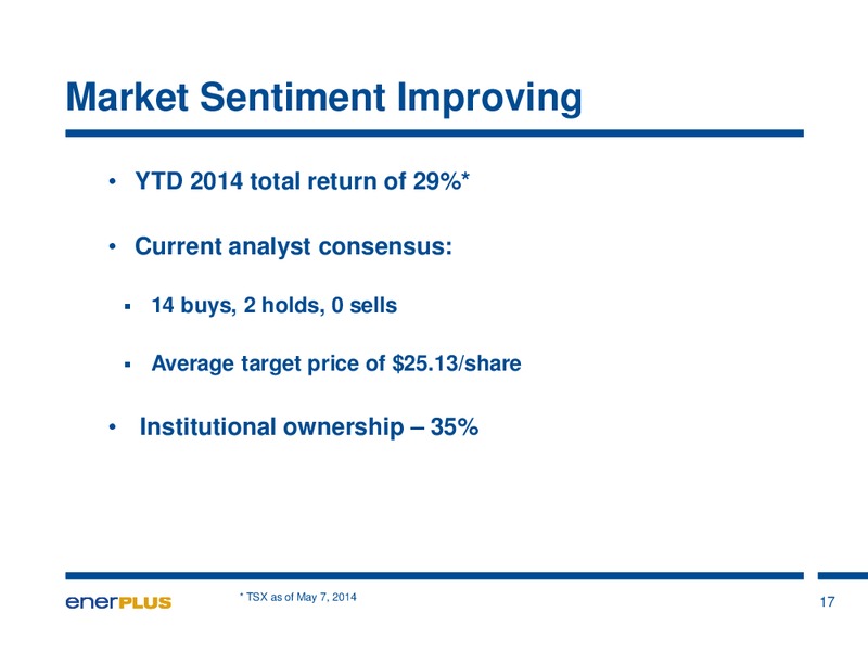 Annual General Meeting – Enerplus Corp – slide 17