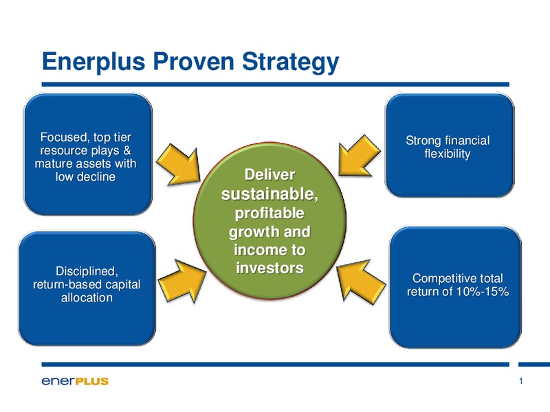 EnerComs The Oil and Gas Conference – Enerplus Corp – slide 2