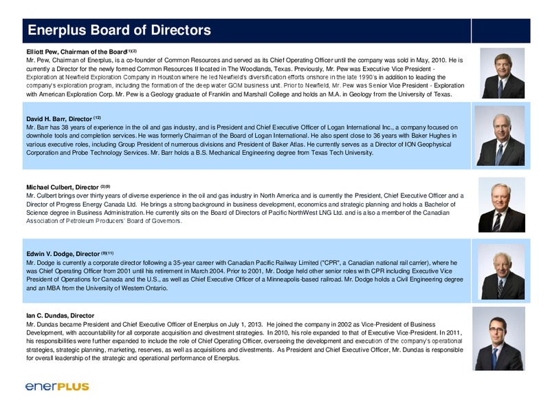 Investor Update – Enerplus Corp – slide 51