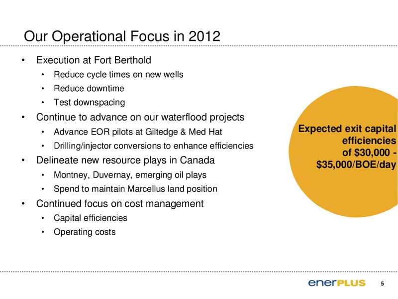 CIBC 2012 Energy Conference – Enerplus Corp – slide 6