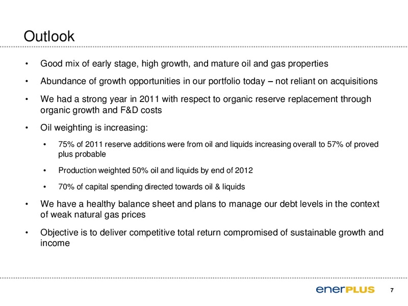 CIBC 2012 Energy Conference – Enerplus Corp – slide 8
