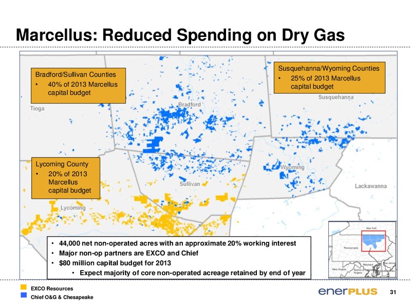 IPAA OGIS New York Energy Conference – Enerplus Corp – slide 31